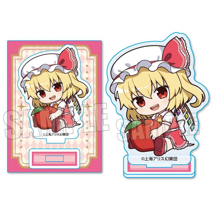 【新品】ぎゅぎゅっとミニスタンド 東方Project/フランドール・スカーレット(リンゴ) / ベルハウス 発売日:2022年10月頃