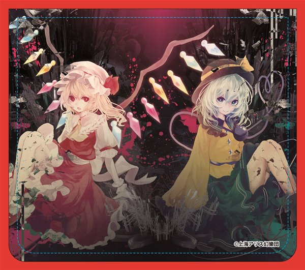 【新品】東方Projectフルカラーメッセンジャーバッグ「こいし＆フラン」 / アキバホビー／株式会社イザナギ 入荷予定:2017年04月頃