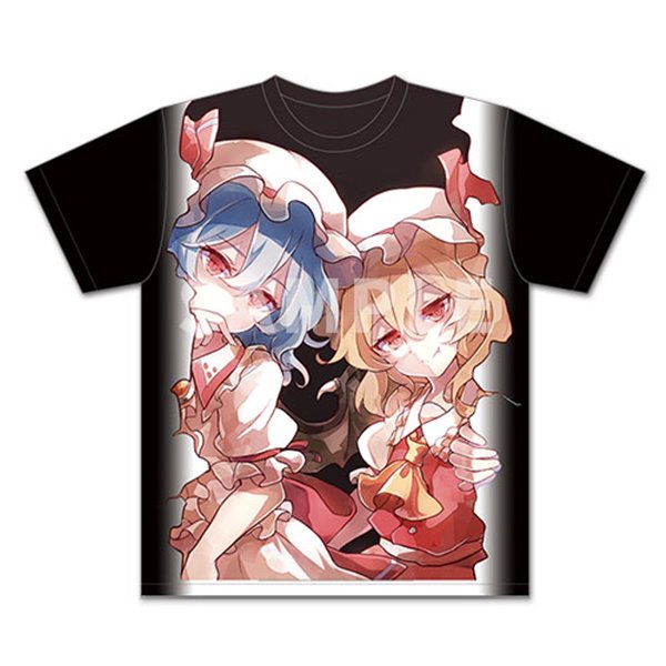 【新品】東方ProjectフルカラーTシャツ「スカーレット姉妹」L / アキバホビー／株式会社イザナギ 入荷予定:2017年06月頃