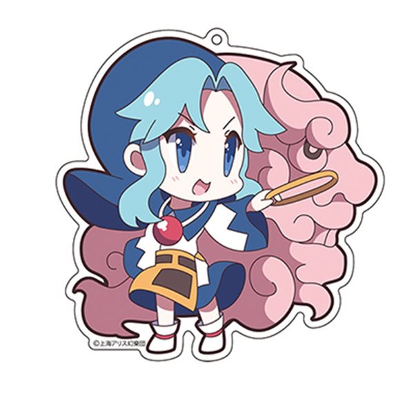 【新品】東方Project アクリルキーホルダー ゆるっととうほう 3 雲居一輪 / アキバホビー／株式会社イザナギ 入荷予定:2017年10月頃