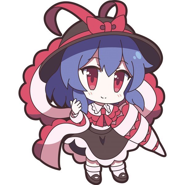 【新品】東方Project アクリルキーホルダー ゆるっととうほう 10 永江衣玖 / アキバホビー／株式会社イザナギ 入荷予定:2017年10月頃