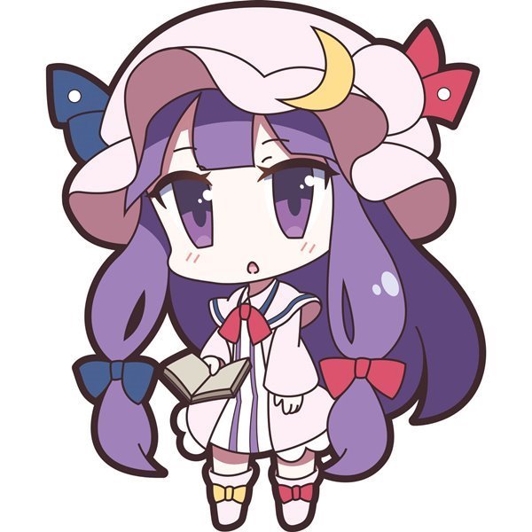 【新品】東方Project アクリルキーホルダー ゆるっととうほう 20 パチュリー・ノーレッジ / アキバホビー／株式会社イザナギ 入荷予定:2017年10月頃