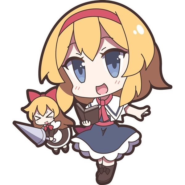 【新品】東方Project アクリルキーホルダー ゆるっととうほう 21 アリス・マーガトロイド / アキバホビー／株式会社イザナギ 入荷予定:2017年10月頃