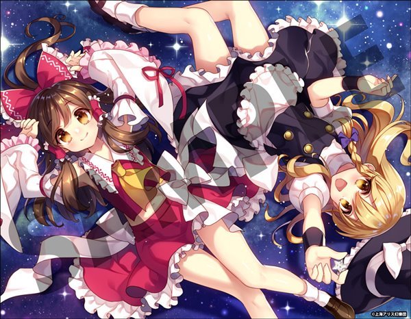 【新品】東方Project B2タペストリー 11 霊夢&魔理沙 illust.まさる.jp / アキバホビー／株式会社イザナギ 入荷予定:2017年10月頃