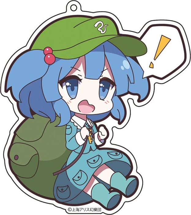 【新品】東方Project アクリルキーホルダー ゆるっととうほう 33 河城にとり / アキバホビー／株式会社イザナギ 入荷予定:2017年10月頃