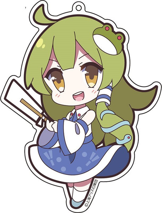 【新品】東方Project アクリルキーホルダー ゆるっととうほう 35 東風谷早苗 / アキバホビー／株式会社イザナギ 入荷予定:2017年10月頃