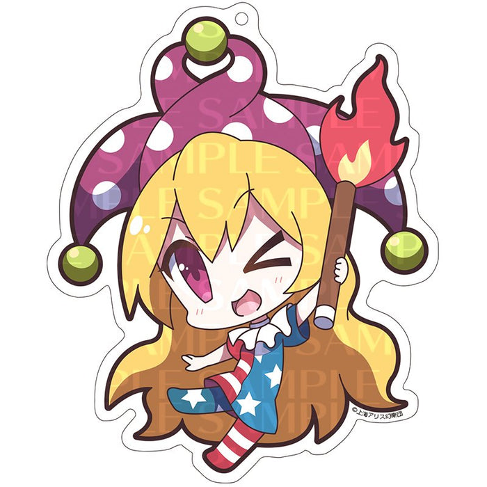 【新品】東方Project アクリルキーホルダー ゆるっととうほう 42 クラウンピース / アキバホビー／株式会社イザナギ 入荷予定:2017年12月頃