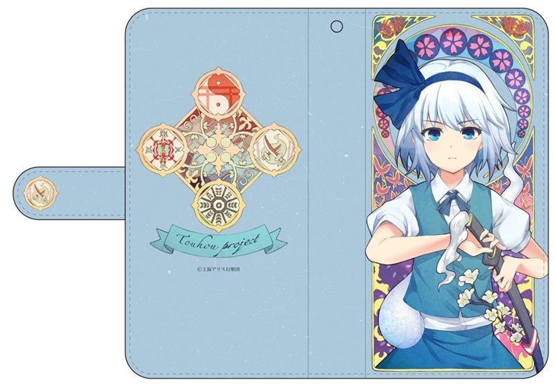 【新品】東方Project 手帳型スマホケース 4 魂魄妖夢 / アキバホビー／株式会社イザナギ 発売日:2019年02月頃
