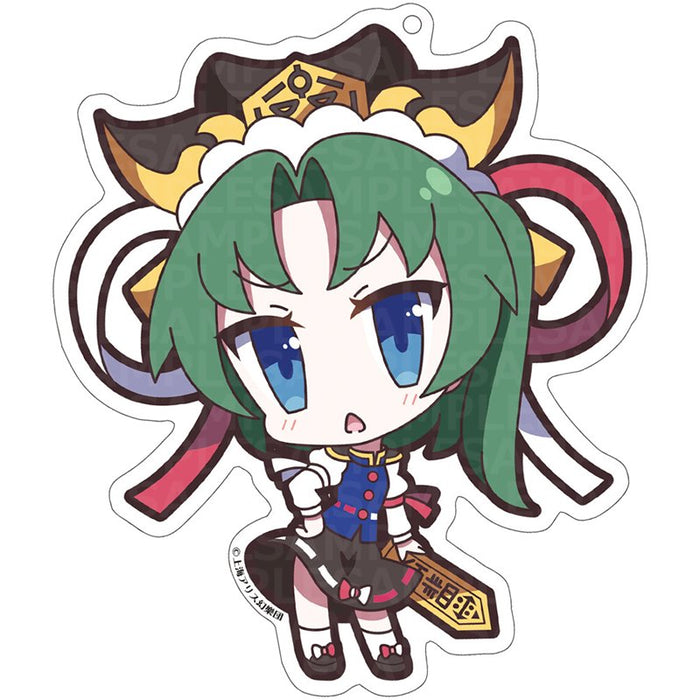 【新品】東方Project アクリルキーホルダー ゆるっととうほう 61 四季映姫・ヤマザナドゥ / アキバホビー／株式会社イザナギ 発売日:2018年08月頃