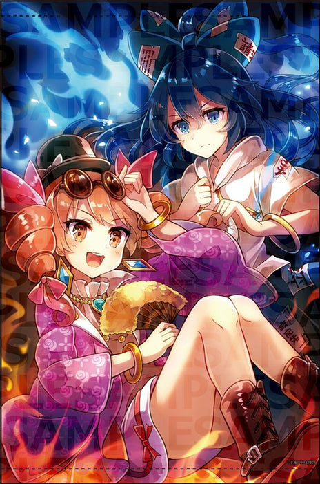 【新品】東方Project B2タペストリー 25 依神紫苑＆依神女苑 illust.60枚 / アキバホビー／株式会社イザナギ 発売日:2018年11月頃