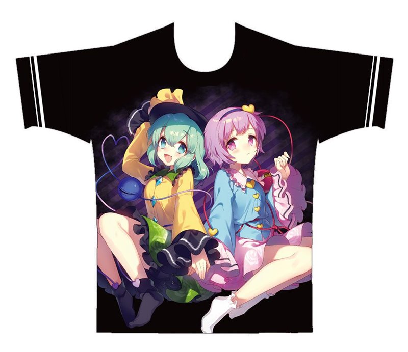 【新品】東方Project フルカラーTシャツ 古明地さとり&こいし illust.まさる.jp サイズXL / アキバホビー／株式会社イザナギ 発売日:2018年11月頃