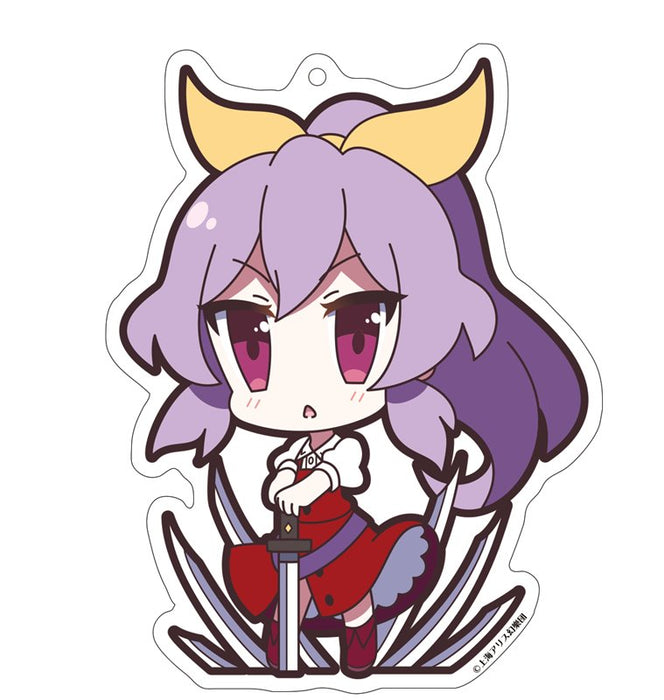 【新品】東方Project アクリルキーホルダー ゆるっととうほう 75 綿月依姫 / アキバホビー／株式会社イザナギ 発売日:2019年08月頃