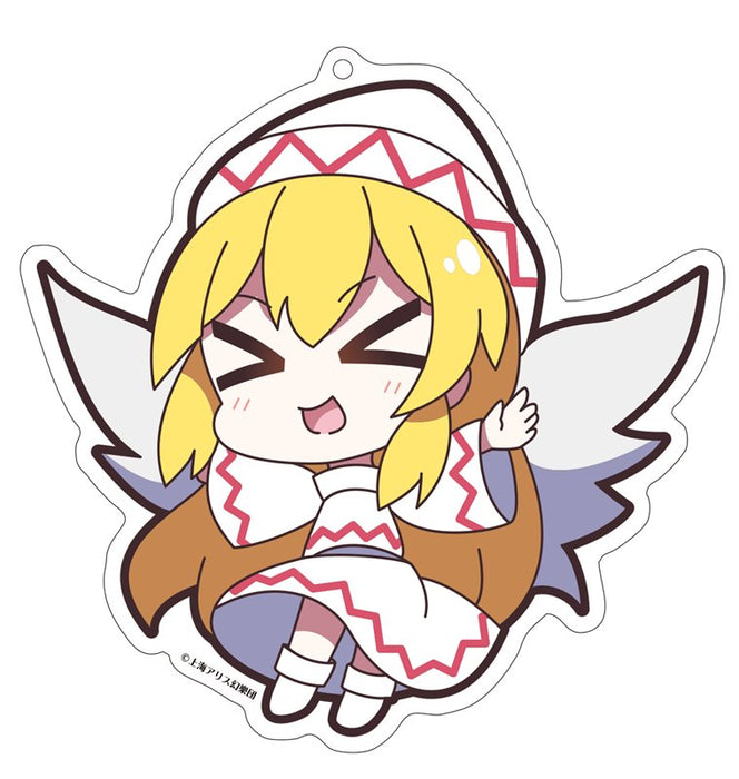 【新品】東方Project アクリルキーホルダー ゆるっととうほう 77 リリーホワイト / アキバホビー／株式会社イザナギ 発売日:2019年08月頃