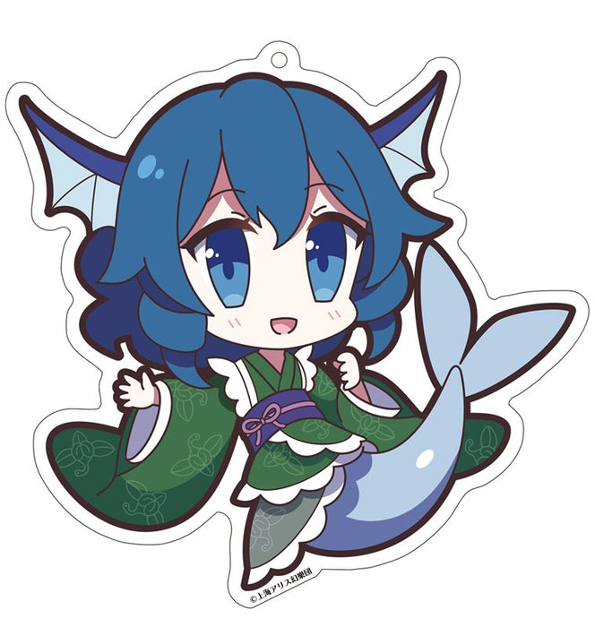 【新品】東方Project アクリルキーホルダー ゆるっととうほう 87 わかさぎ姫 / アキバホビー／株式会社イザナギ 発売日:2019年10月31日