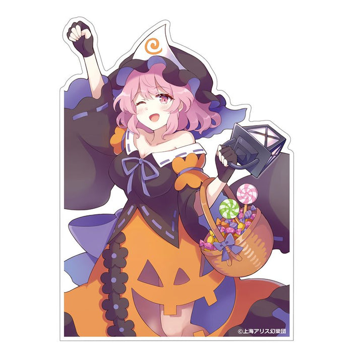 東方Project スタンド付きアクリルパネル 西行寺幽々子 ハロウィンVer. illust.60枚