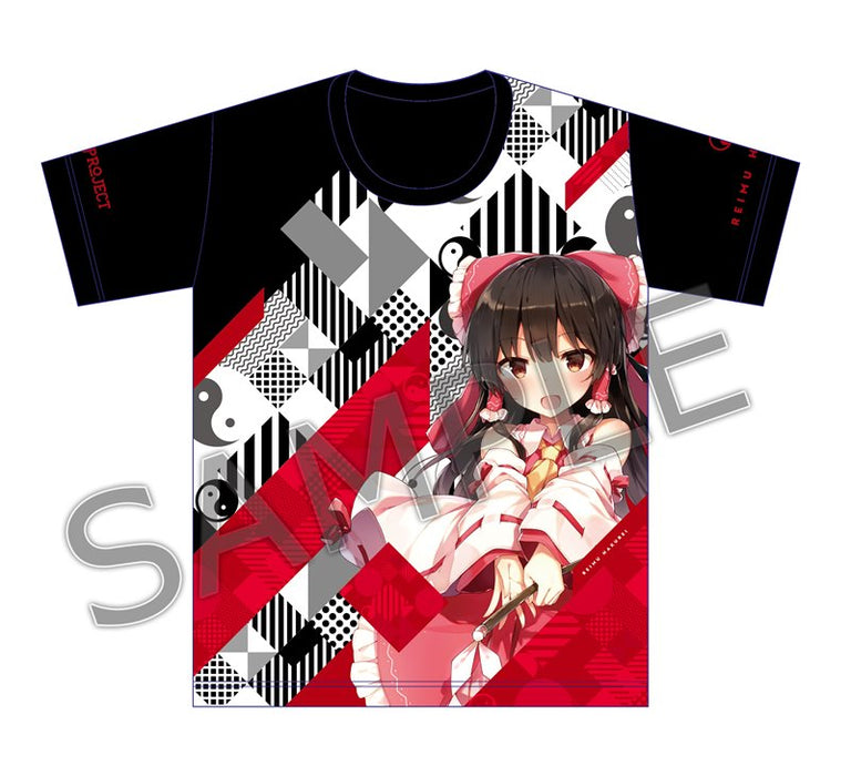 【新品】東方Project フルカラーTシャツ 博麗霊夢 illust.shnva サイズL / アキバホビー／株式会社イザナギ 発売日:2020年02月頃