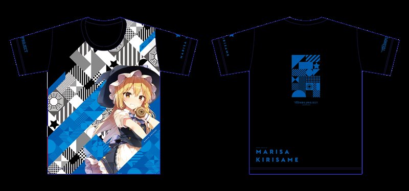 【新品】東方Project フルカラーTシャツ 霧雨魔理沙 illust.shnva サイズXXL / アキバホビー／株式会社イザナギ 発売日:2020年02月頃