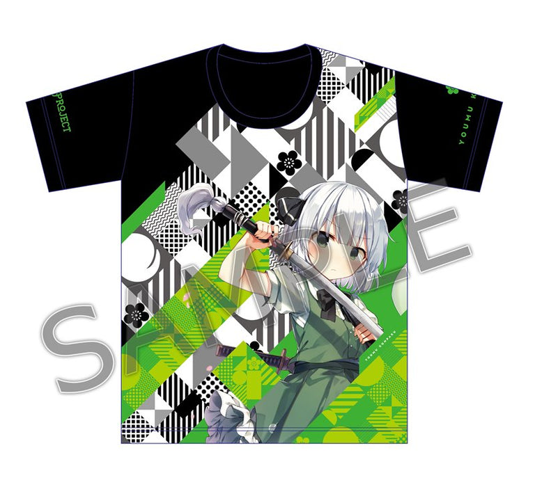 【新品】東方Project フルカラーTシャツ 魂魄妖夢 illust.shnva サイズL / アキバホビー／株式会社イザナギ 発売日:2020年02月頃