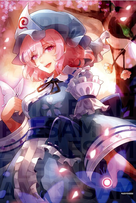 【新品】東方Project B2タペストリー 39 西行寺幽々子 illust.60枚 / アキバホビー／株式会社イザナギ 発売日:2020年11月頃